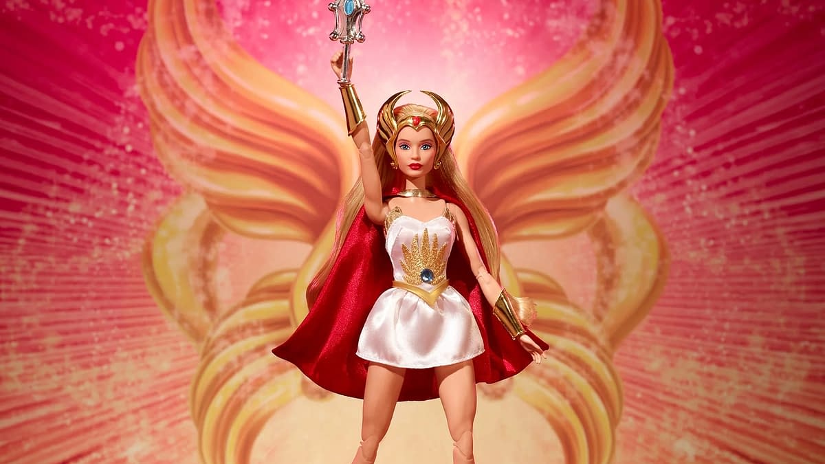 Barbie Reveals Masters of the Universe Princess of Power She-Ra 
