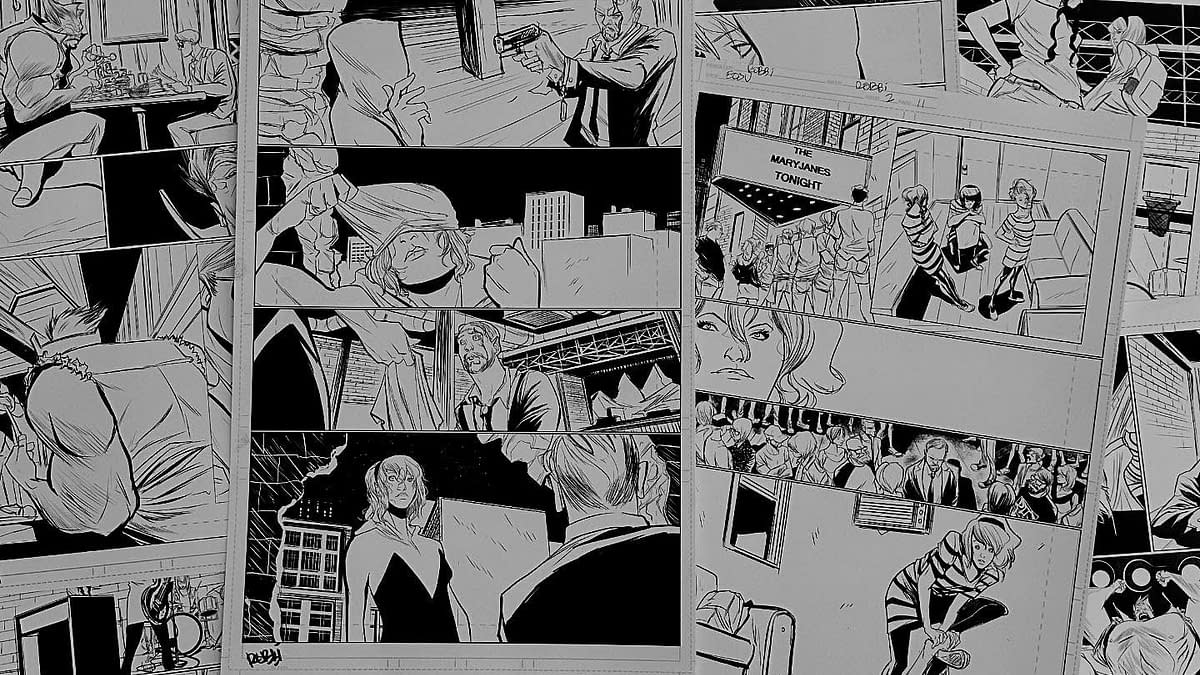 Robbi Rodriguez Sells Entire Spider-Gwen Original Artwork At HeroesCon