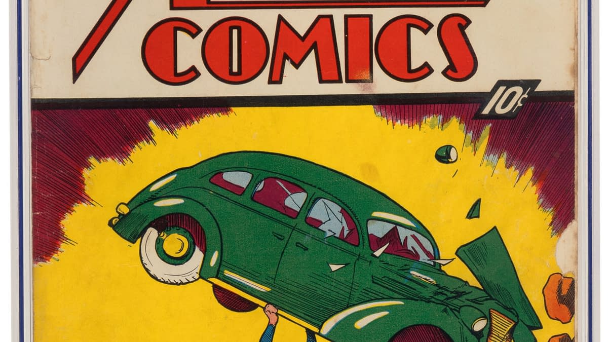 Just The Cover Of Action Comics #1 Sold For Over $400,000 At Auction
