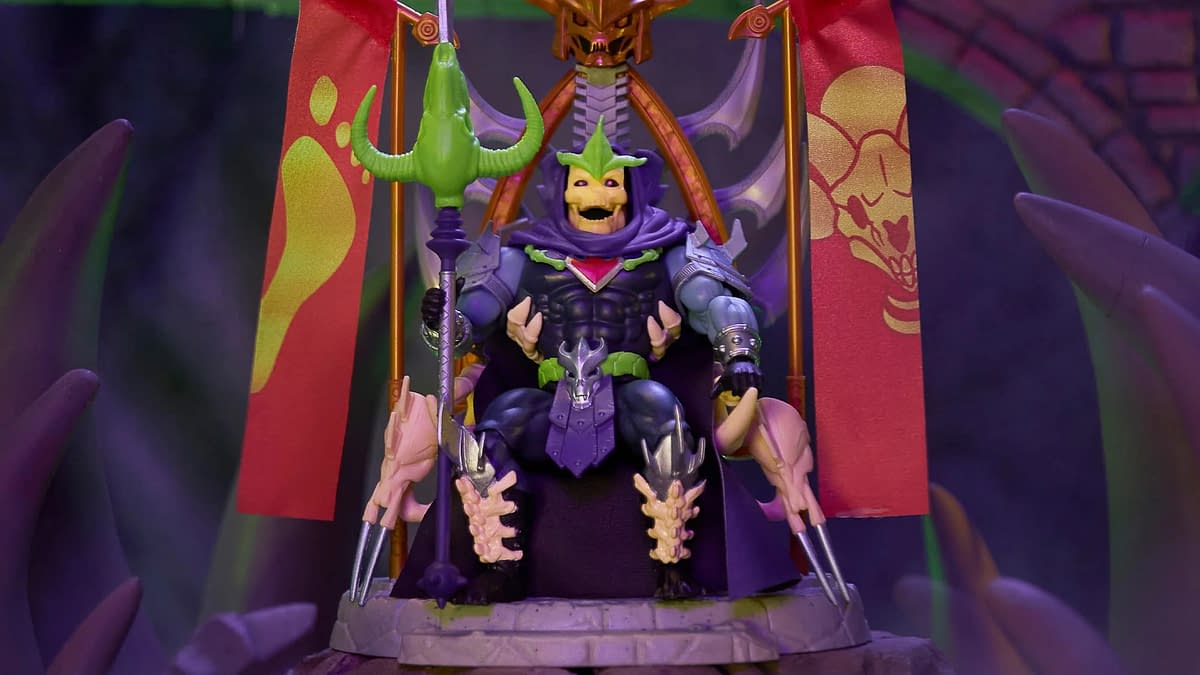 Mattel Unveils SDCC TMNT of Grayskull Skele-Shredder Exclusive Figure