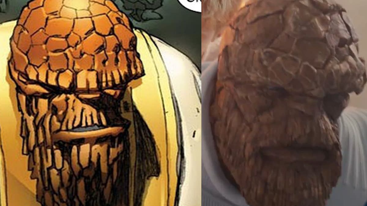 How Long Until The Thing Has A Beard In The Comic Books As Well?