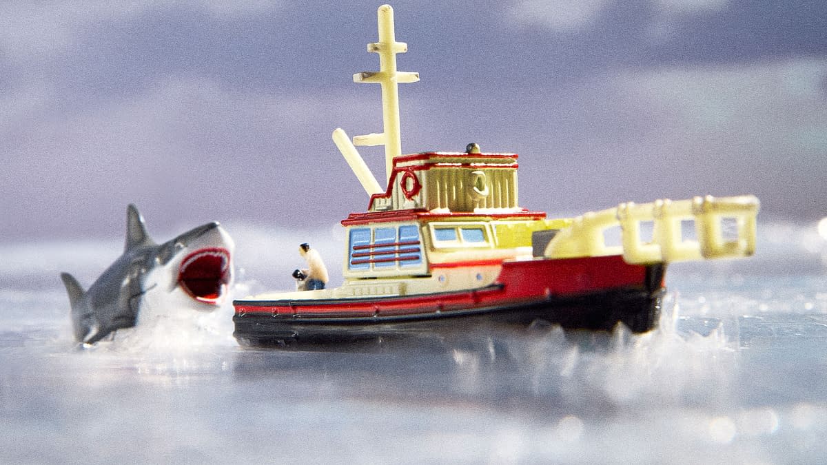 Mattel Debuts SDCC 2025 Hot Wheels 50th Anniversary Jaws Set