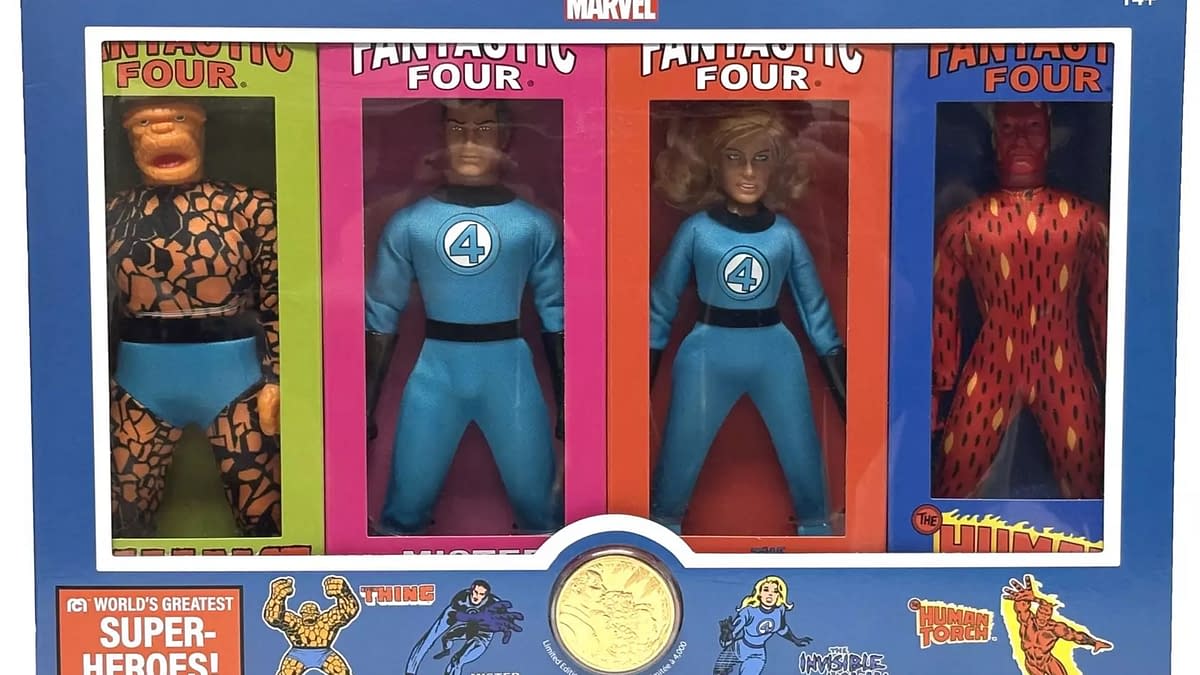 Disney Store Exclusive Fantastic Four Mego 4-Pack Revealed 