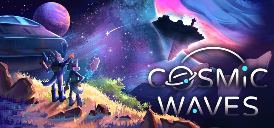 Cosmic Waves Announced For Late July Steam Launch