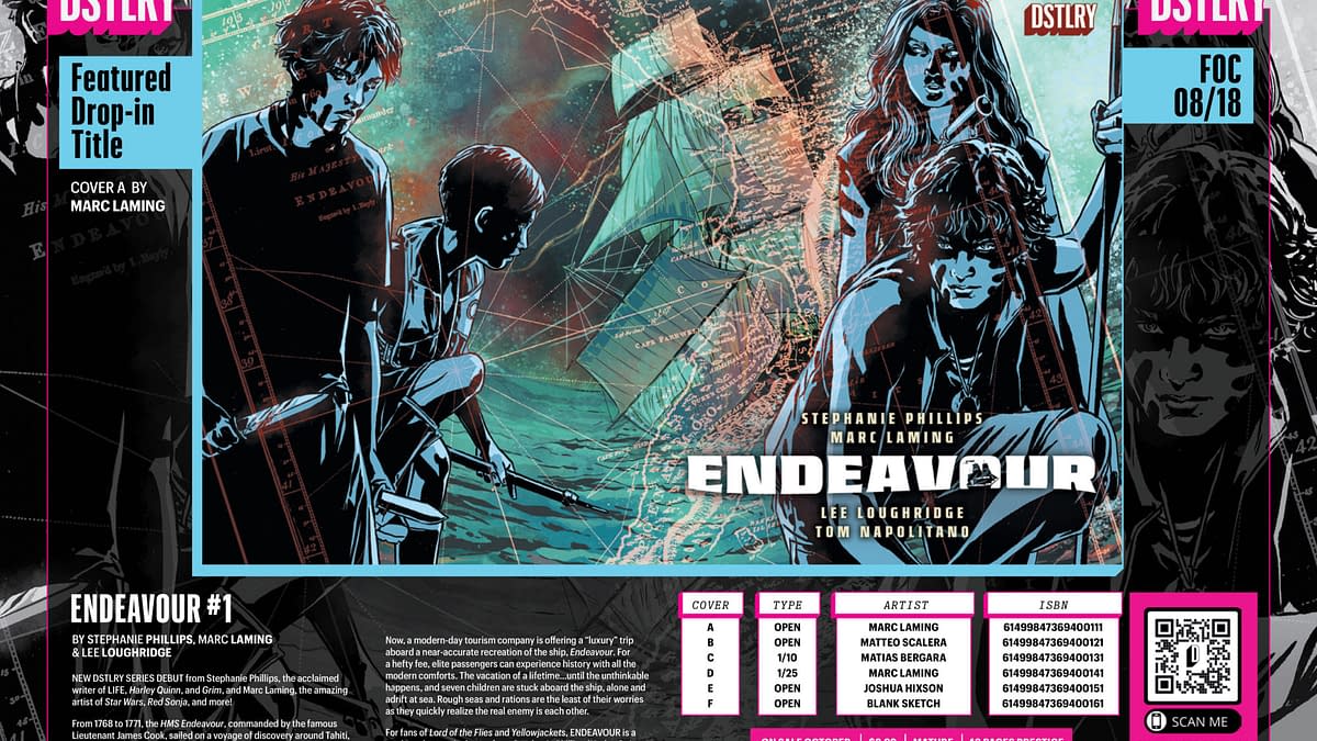 Dstlry Octover 2025 Solicits