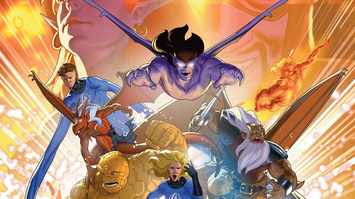 Now Marvel Does Their Own Vesion Of Fantastic Four/Gargoyles #1 For October