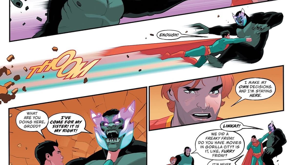 Interior preview page from Fire and Ice: When Hell Freezes Over #4