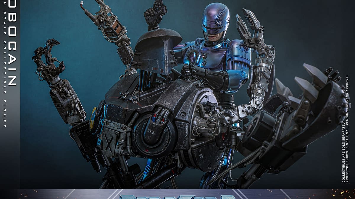 RoboCain Comes to Life with New 1/6 Scale RoboCop Figure 