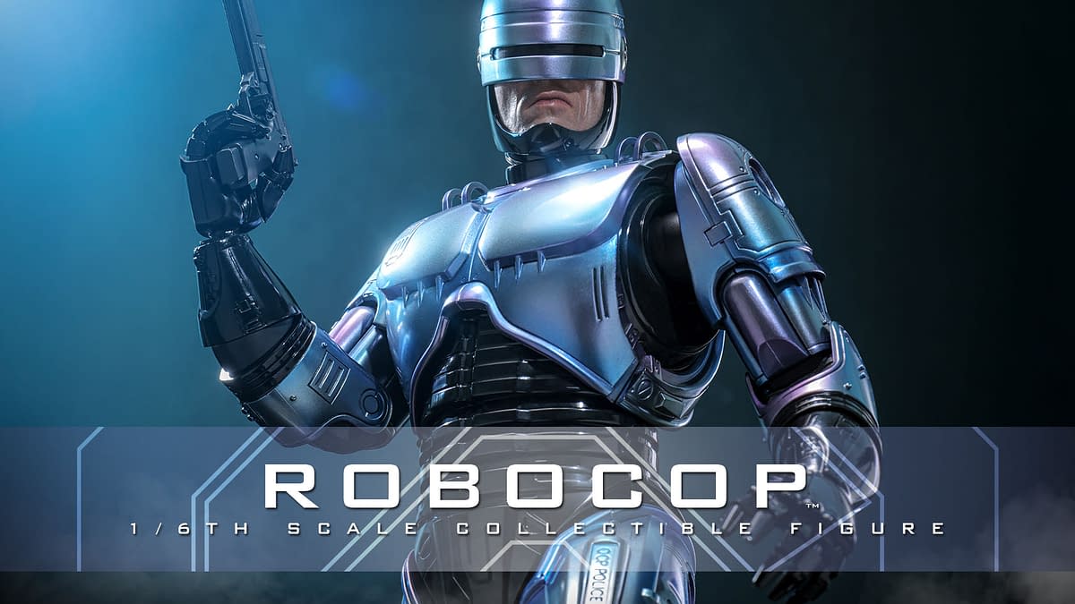 Alex Murphy Arrives at Hot Toys with New 1/6 RoboCop 2 Figure