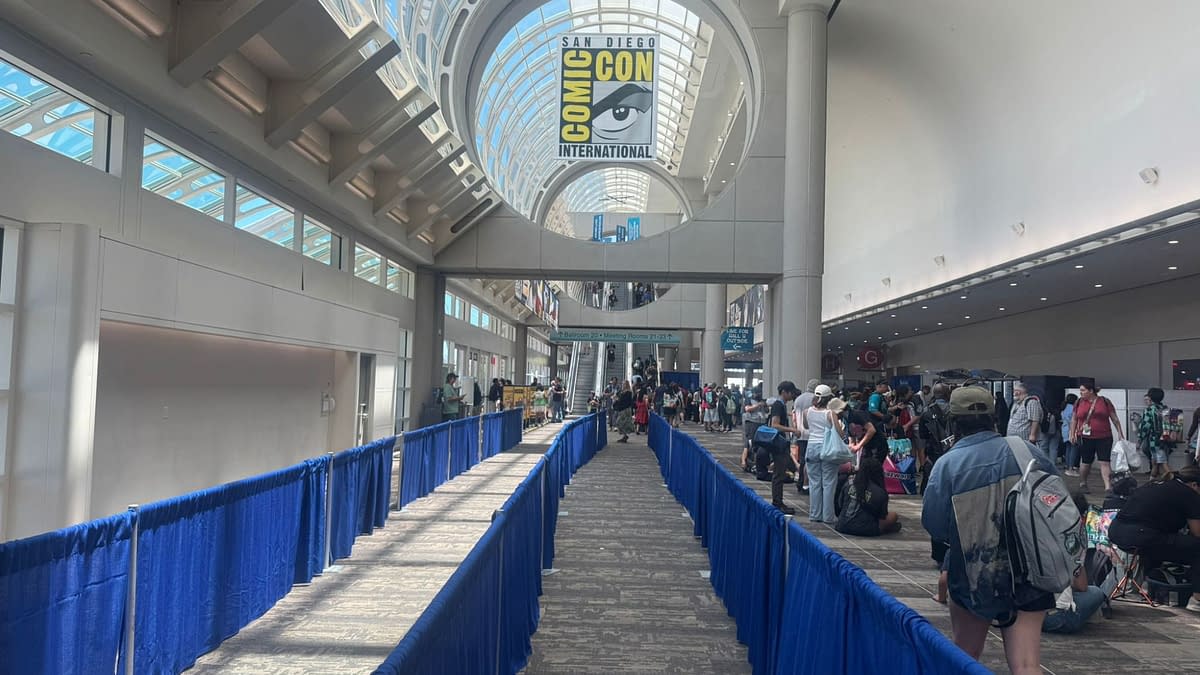 The Empty Spaces Of Diamond And Dsltry At San Diego Comic-Con