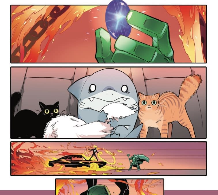 Interior preview page from IT'S JEFF: INFINITY PAWS #1 NAO FUJI COVER