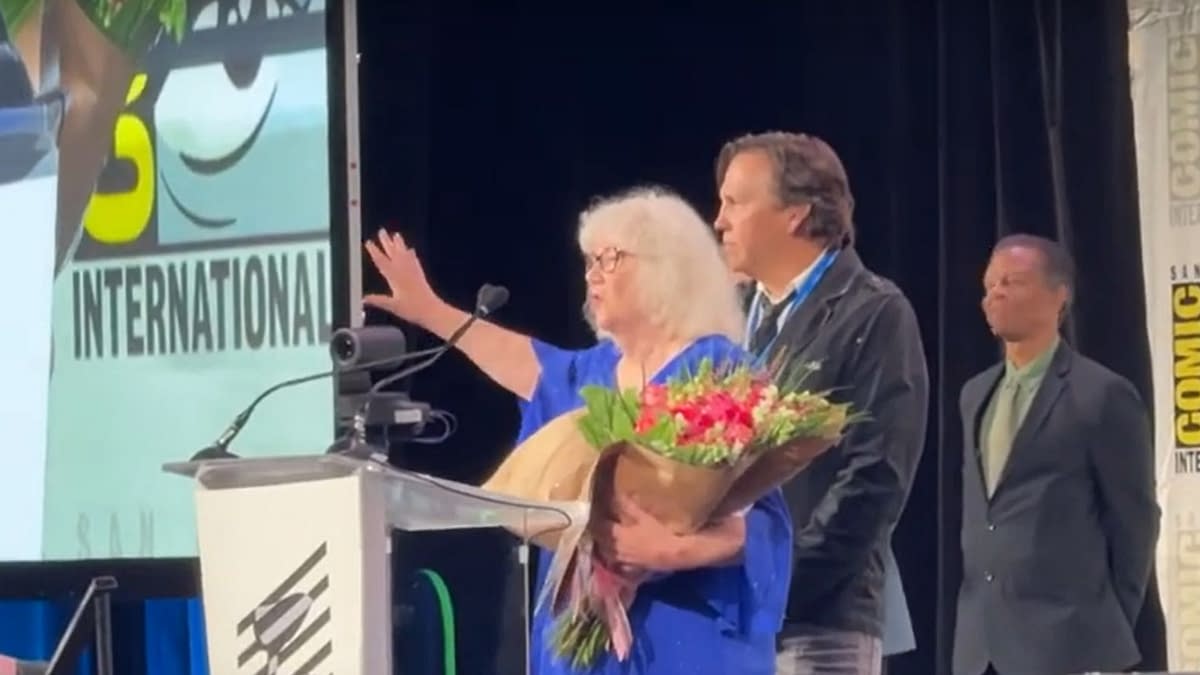 Jackie Estrada's Closing Speech To Her Last Eisner Awards