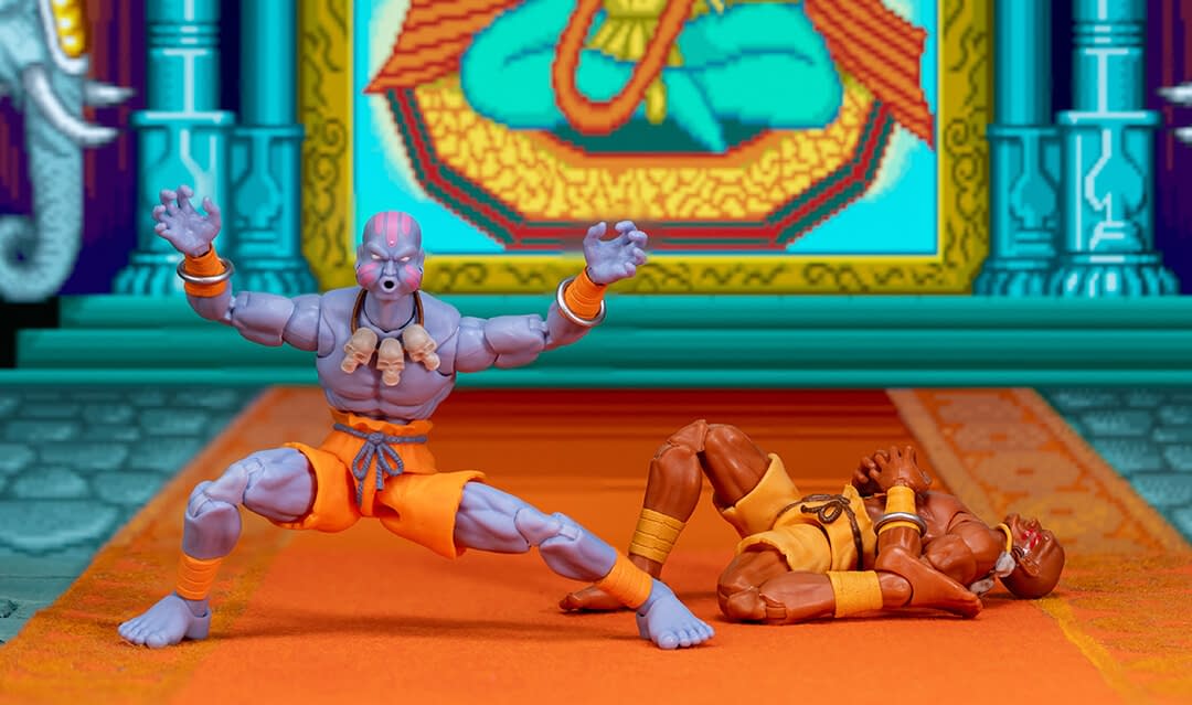 Jada Toys Unveils SDCC 2025 Dhalsim Deluxe “Player 2” Figure 