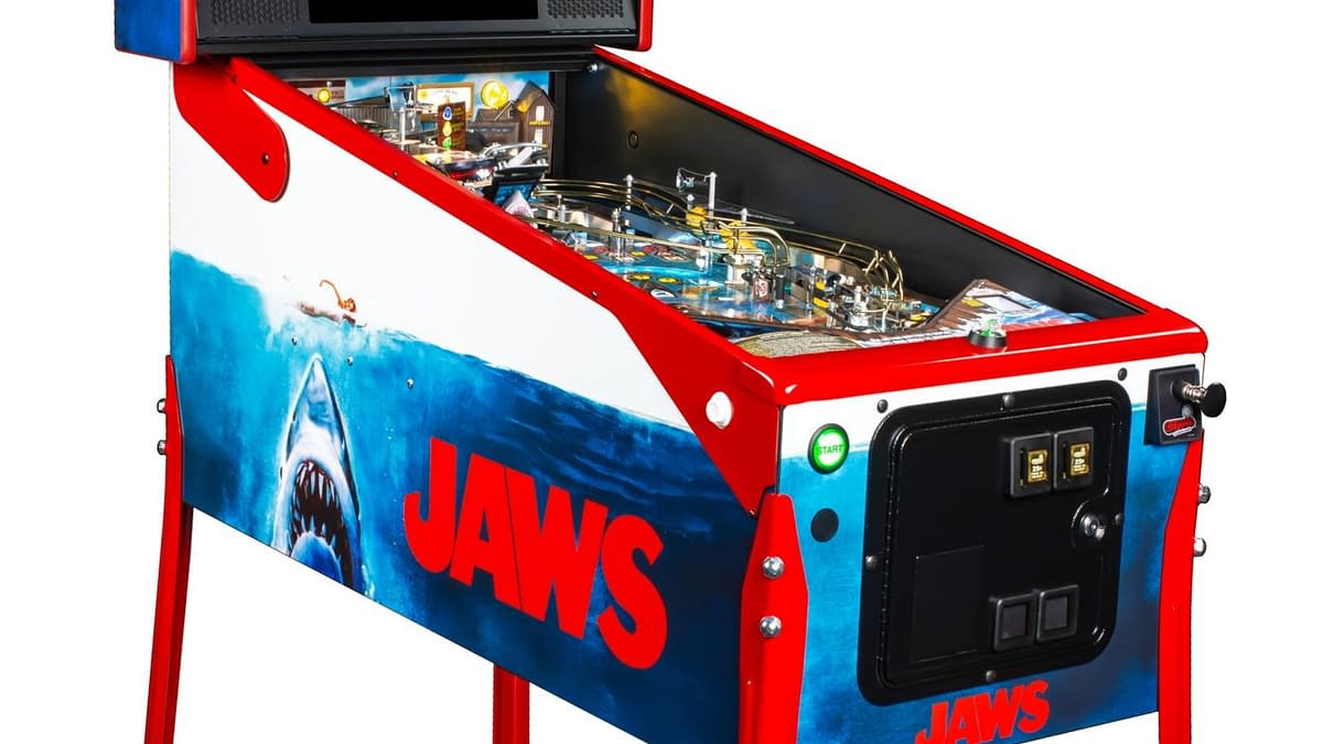 Stern Pinball Announces New Jaws Table For SDCC 2025