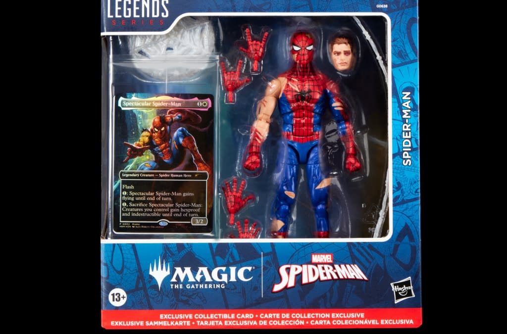 Hasbro Reveals New Spider-Man x Magic the Gathering Marvel Legends