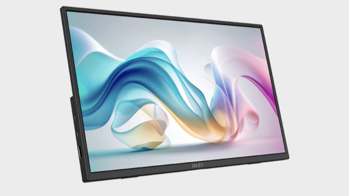 MSI Releases New Pro MP165 E6 Portable Monitor