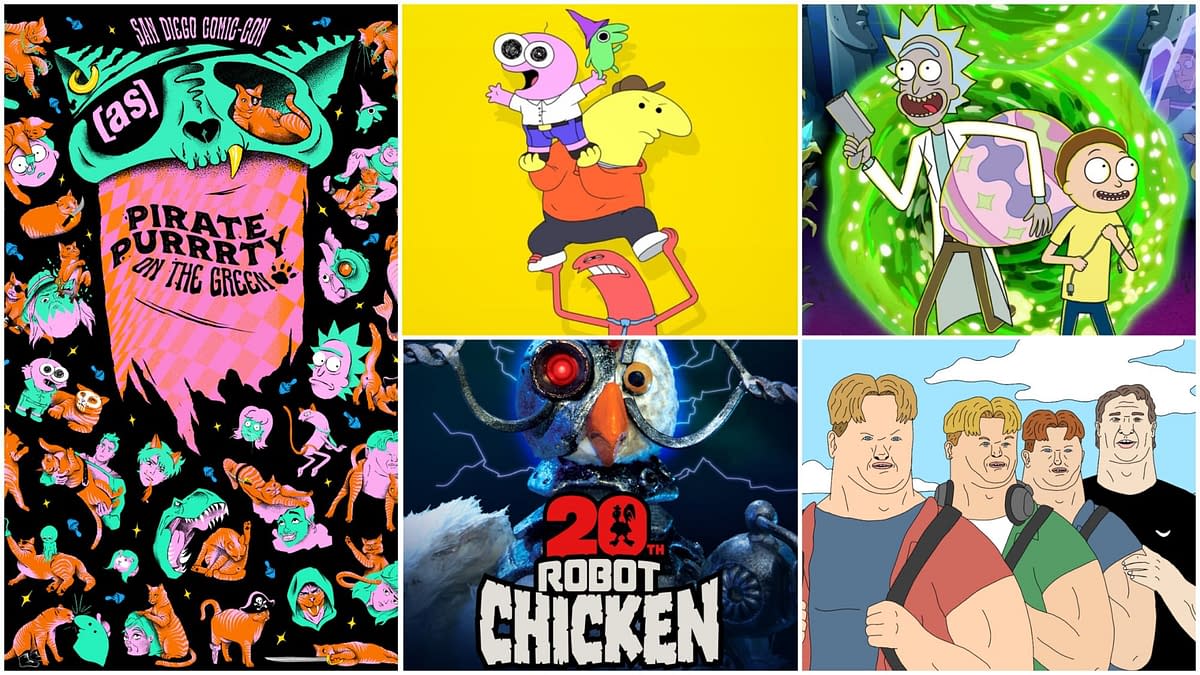Adult Swim Bringing Smiling Friends, Rick and Morty &#038; More to SDCC