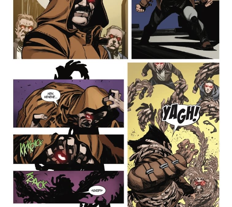Interior preview page from SAVAGE WOLVERINE #1 THOMAS BLOOM COVER