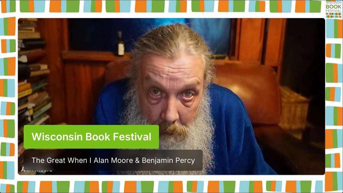 Alan Moore Helps Northampton Community Hubs