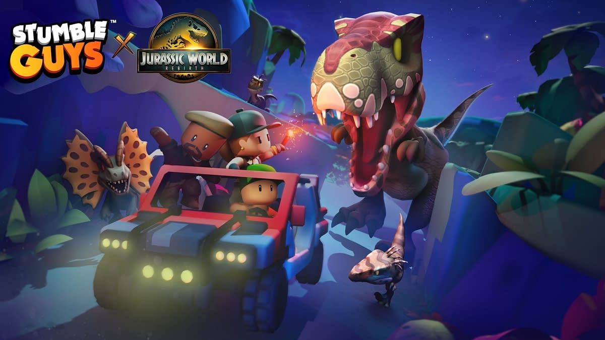 Stumble Guys Announces New Jurassic World Rebirth Collaboration
