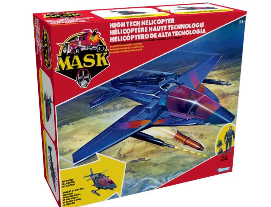 The M.A.S.K. High Tech Helicopter Takes Flight from The Loyal Subjects