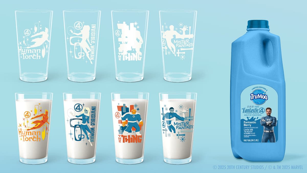 TruMoo Releases New Blue Milk For Fantastic Four Movie