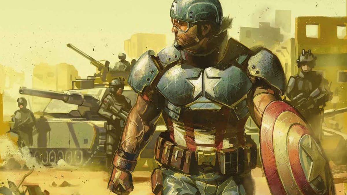 First Look At David Colton As The Post 9/11 Captain America (Spoilers)