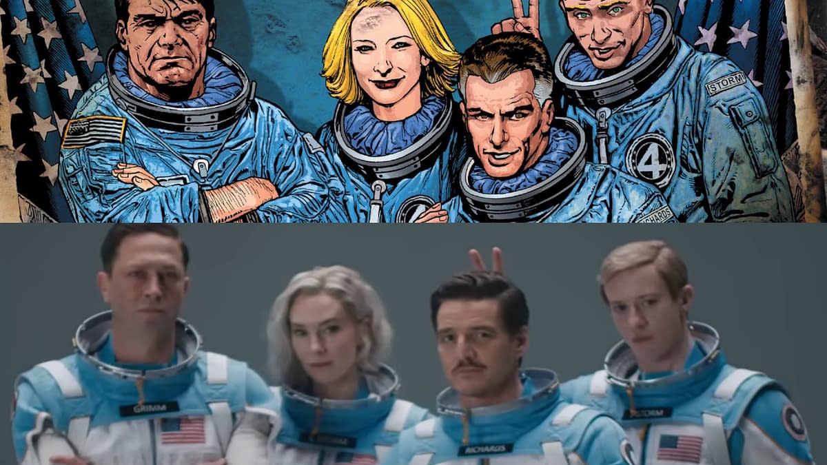 Marvel Recreates Chris Weston's Fantastic Four Cover for First Steps