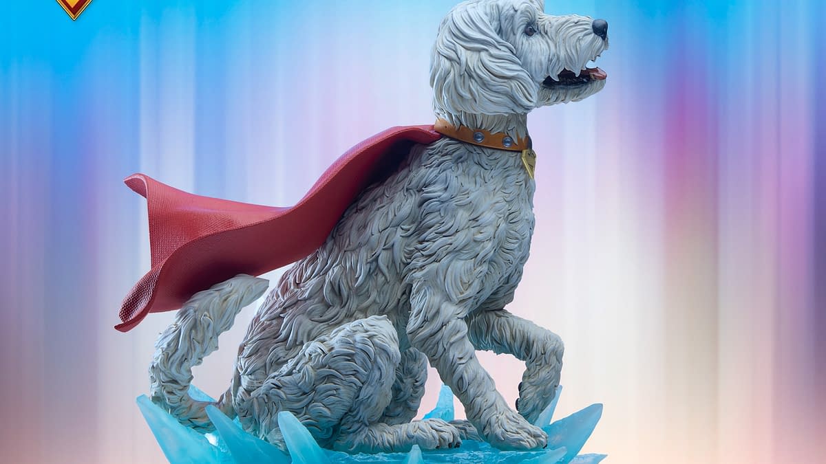 Sideshow Debuts New Superman (2025) Krypto Premium Statue 