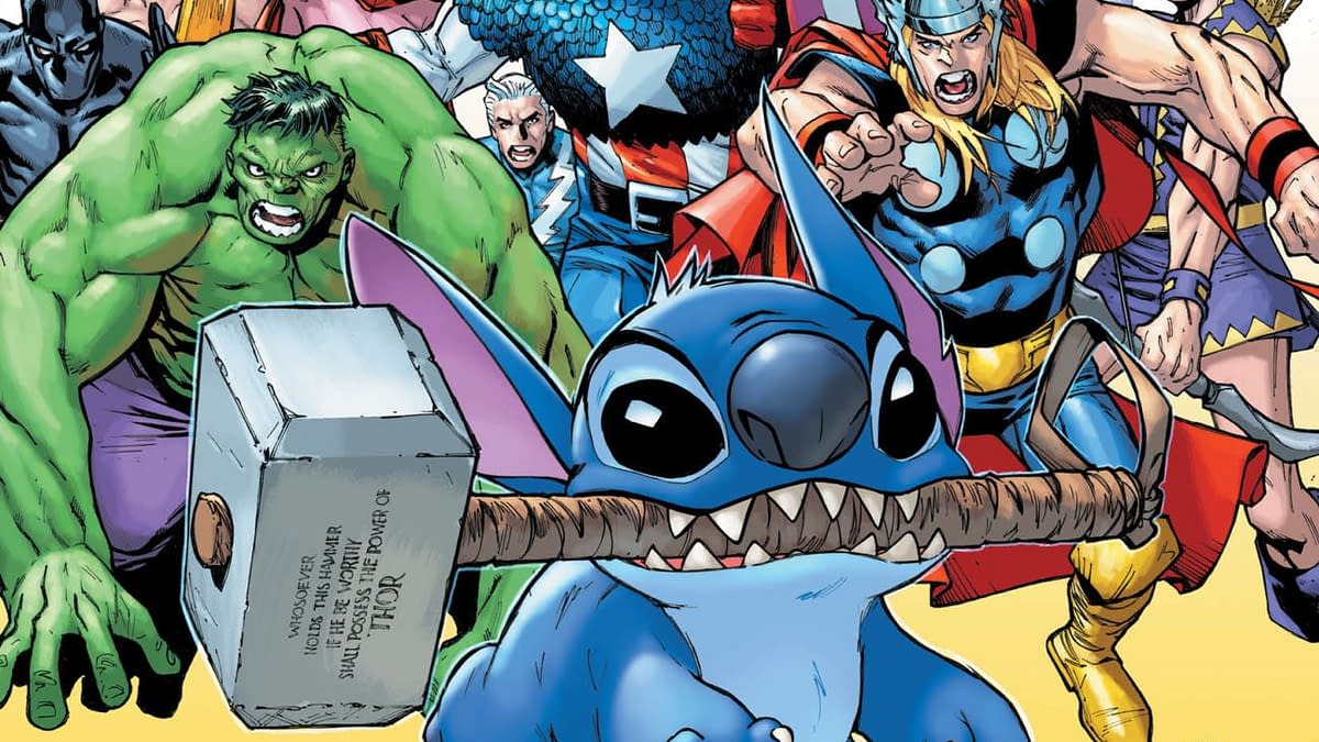 Disney Stitches Stitch To The Marvel Universe