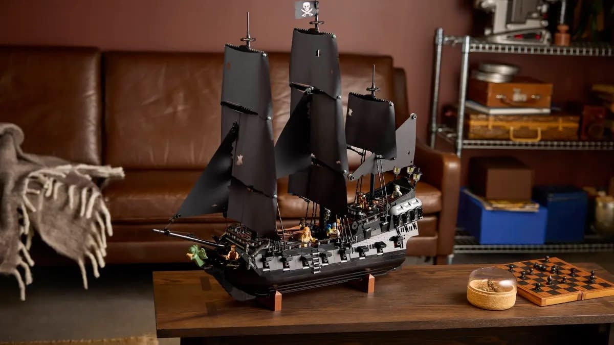 New LEGO Icons Pirates of the Caribbean Black Pearl Set Announced 