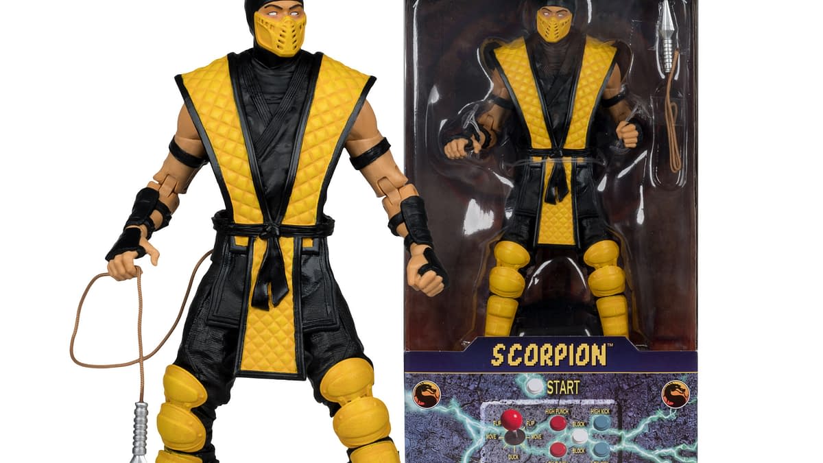 New 7" Mortal Kombat Klassic Scorpion Revealed by McFarlane Toys
