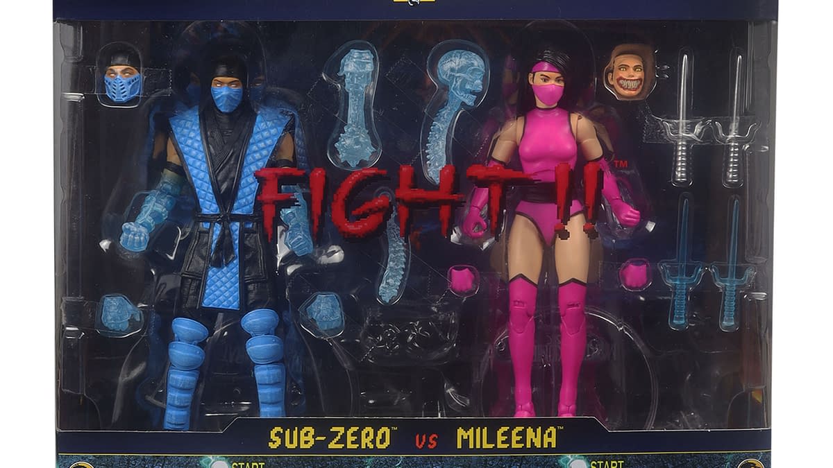 McFarlane Reveals Mortal Kombat Klassic Sub-Zero vs. Mileena 2-Pack