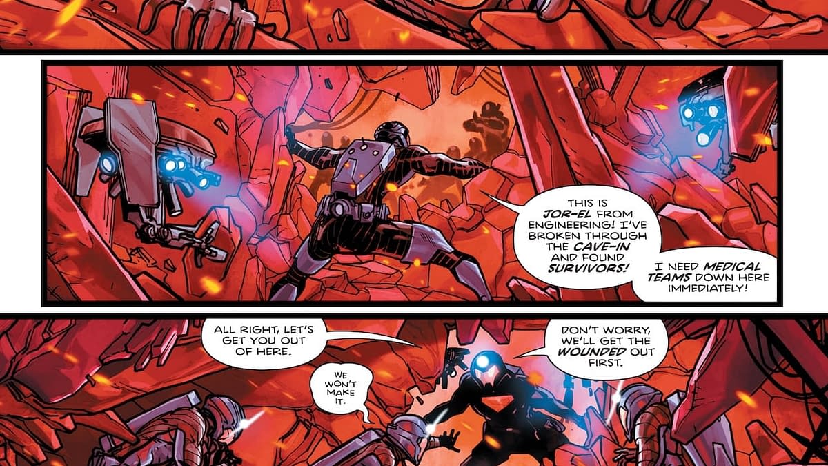 Interior preview page from Absolute Superman #10