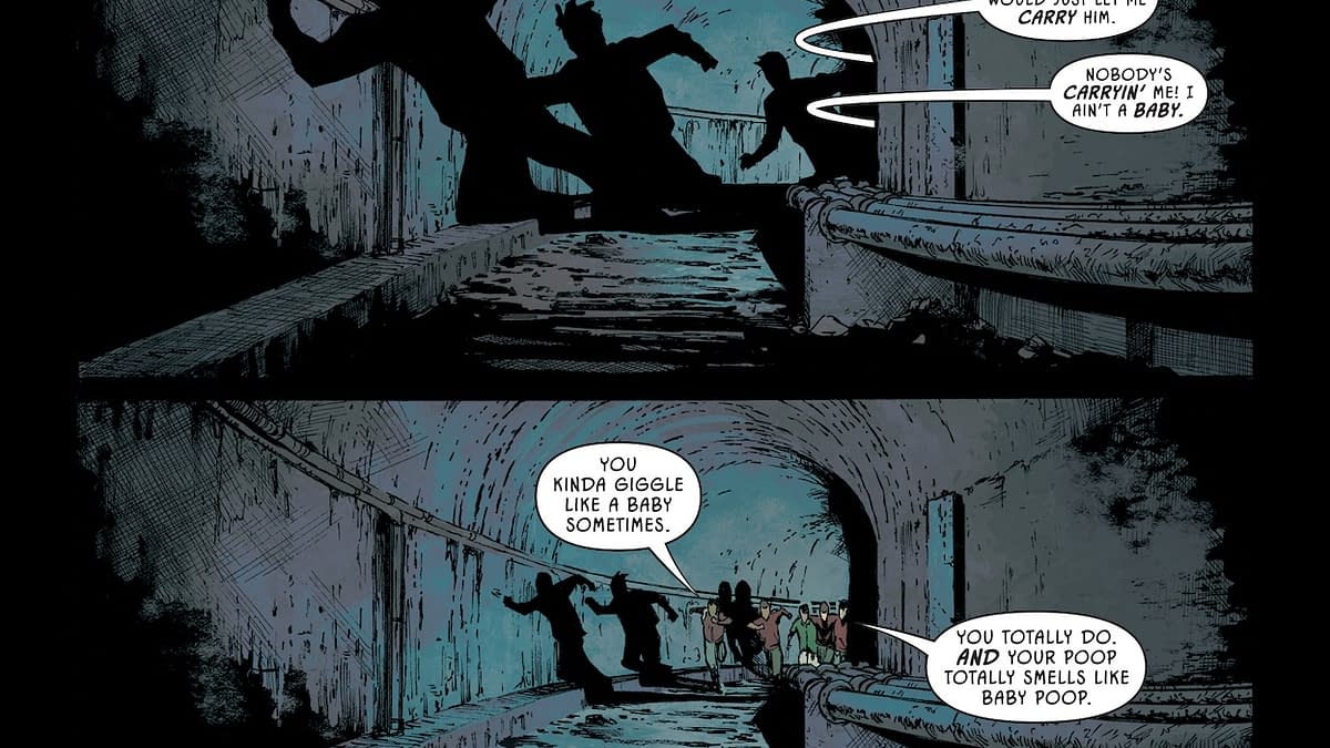 Interior preview page from Batman and Robin #24