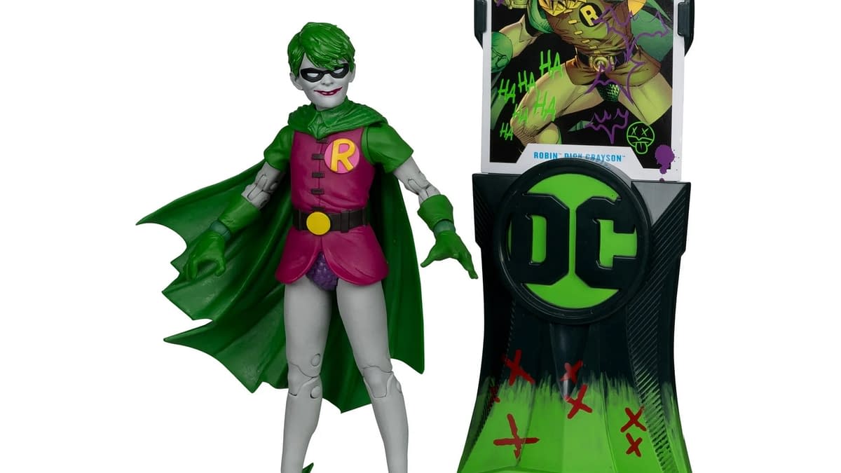 Robin Gets Jokerized with New DC Comics McFarlane Toys Gold Label 