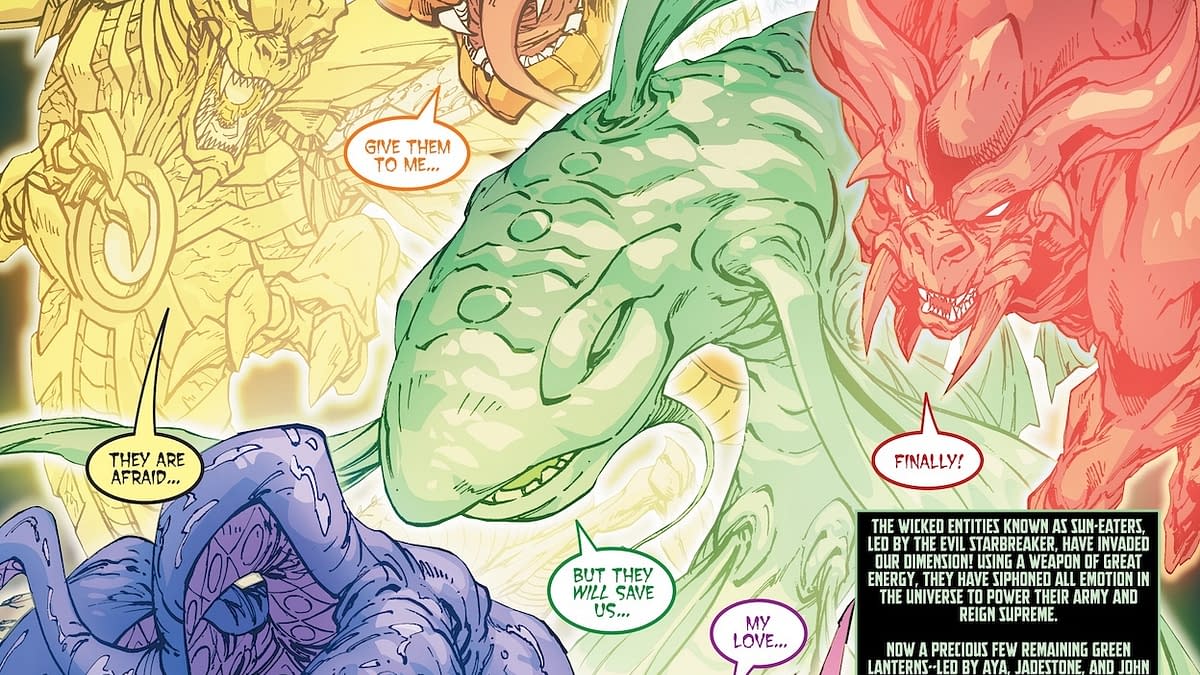 Interior preview page from Green Lantern #26