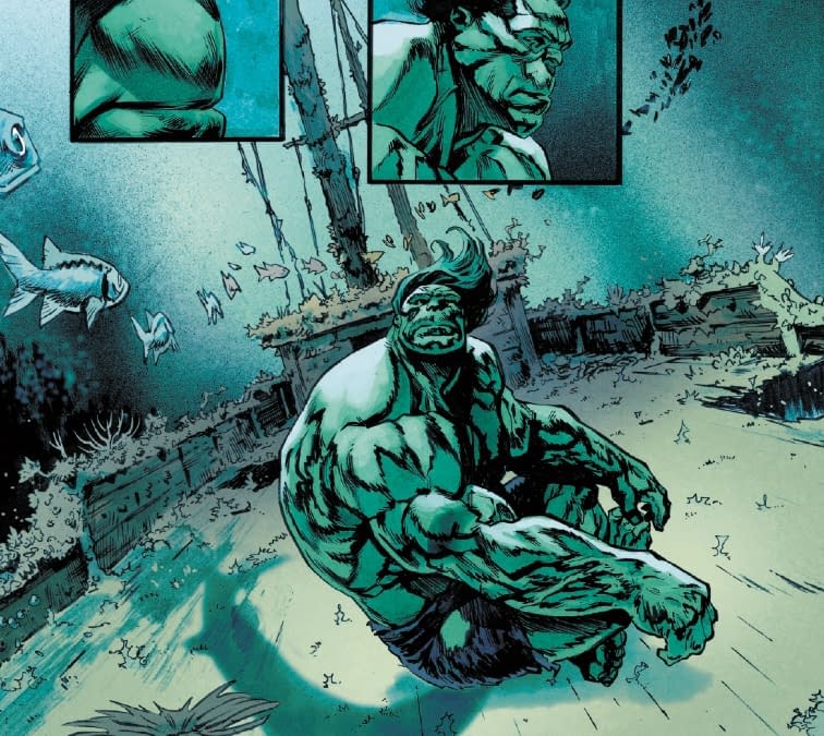 Interior preview page from INCREDIBLE HULK #28 NIC KLEIN COVER
