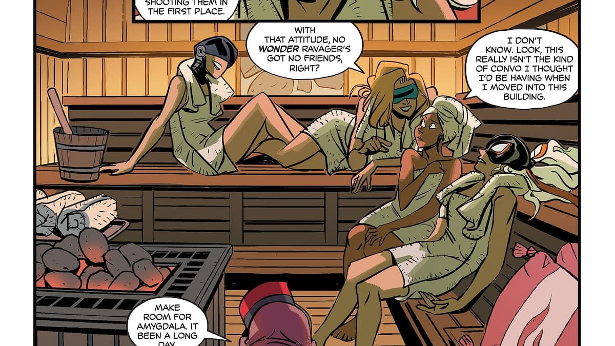 Interior preview page from Harley Quinn #53