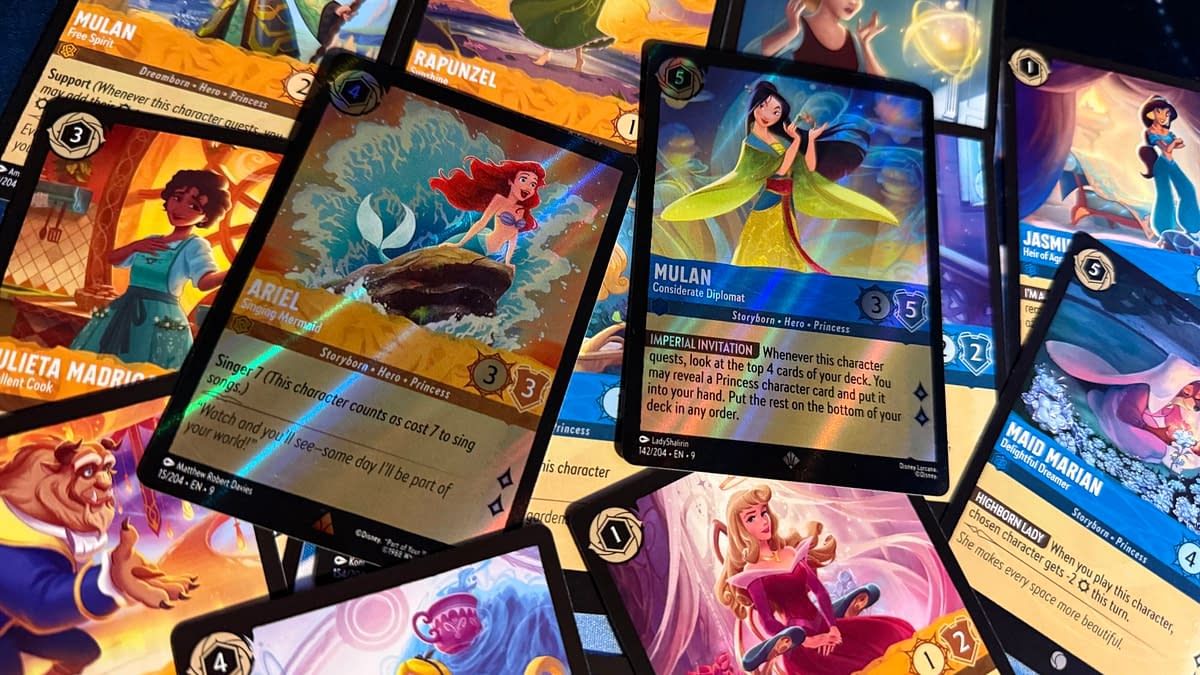 Showcase Princess Power with Disney Lorcana's New Fabled Starter Deck 