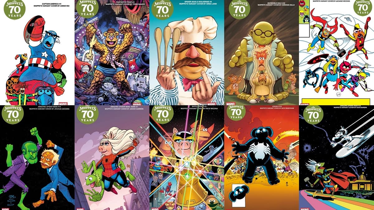 The Muppets Do The Marvel Universe In Variant Covers
