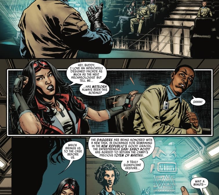Interior preview page from STAR WARS: DOCTOR APHRA - CHAOS AGENT #3 EJIKURE COVER