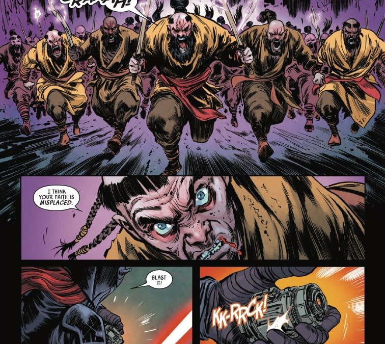 Interior preview page from STAR WARS: LEGACY OF VADER #8 DERRICK CHEW COVER