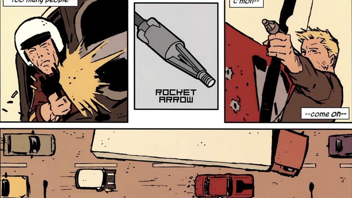 Just One Way That Matt Fraction's Batman Will Look Like His Hawkeye