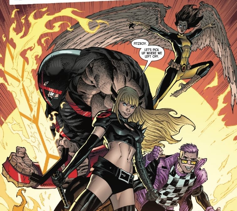 Interior preview page from X-MEN #21 NETHO DIAZ COVER