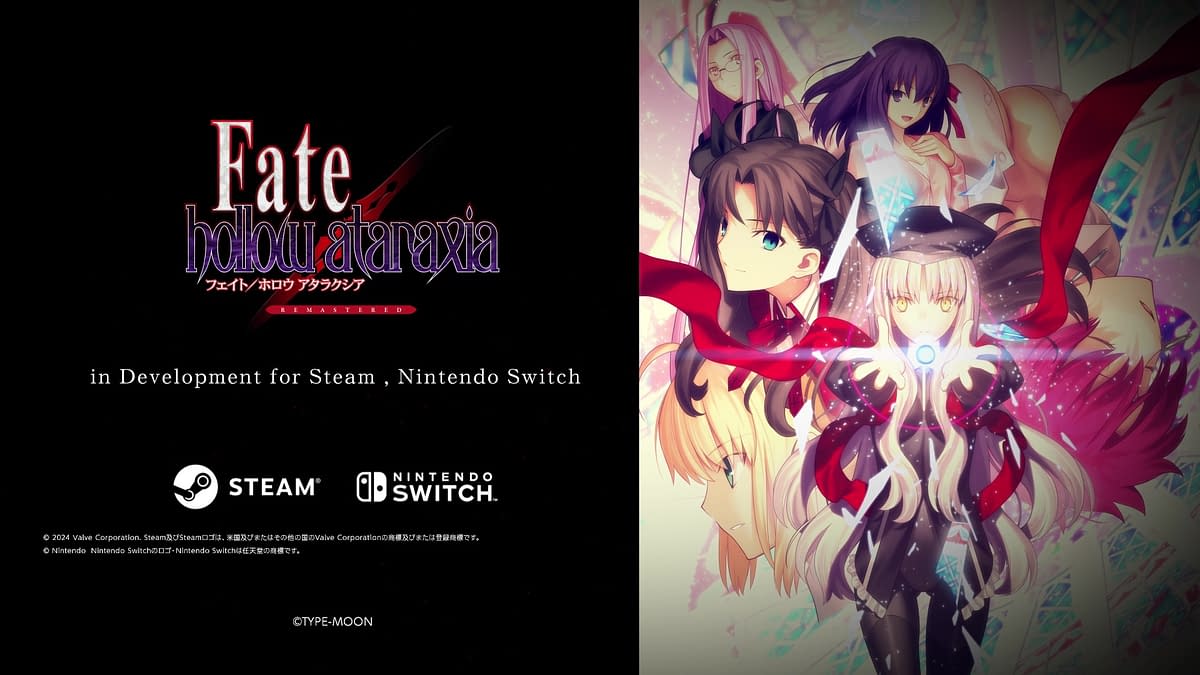 Fate / Hollow Ataraxia REMASTERED Comes to Steam on August 7th