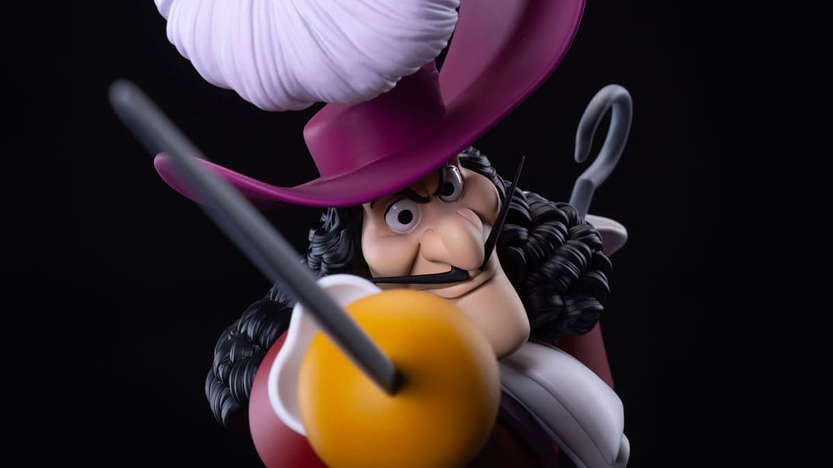 Disney’s Captain Hook Seeks to Destroy Peter Pan with New PCS Statue