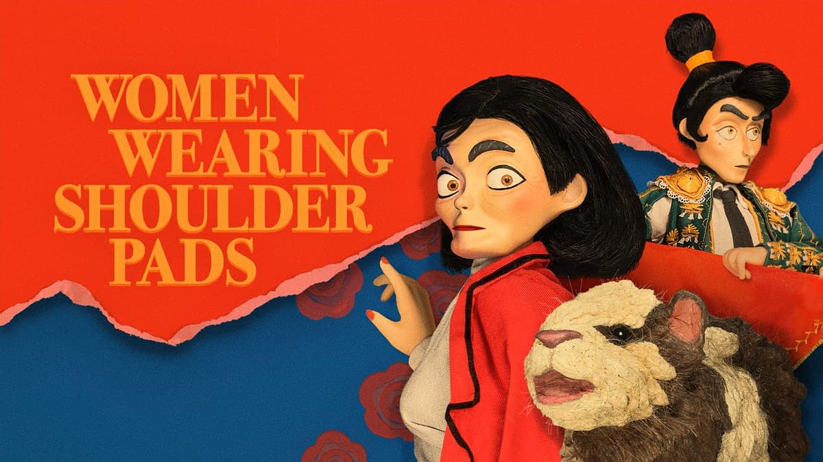 Women Wearing Shoulder Pads