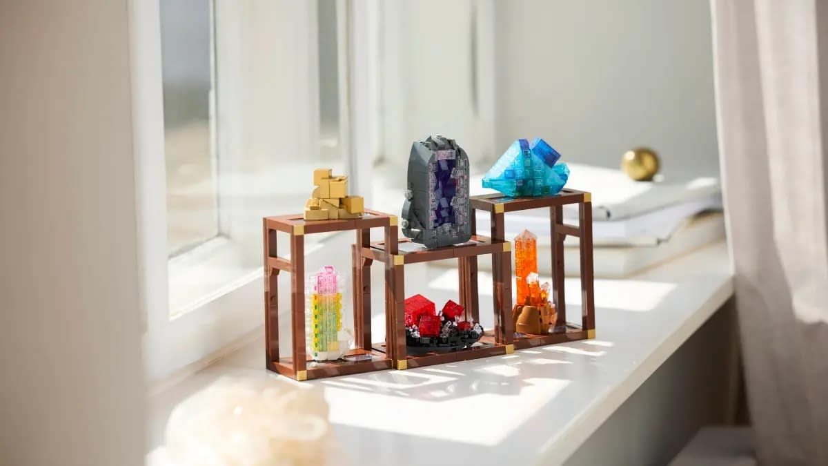Build Your Own Rocks with the New LEGO Ideas Mineral Collection