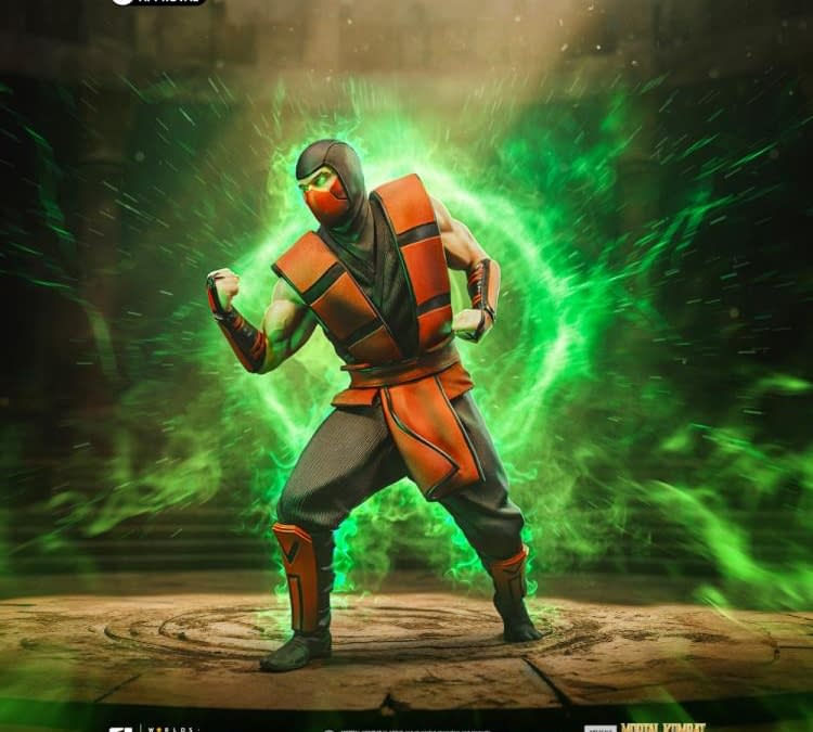 Iron Studios Debuts Exclusive Mortal Kombat Klassic Ermac 1/10 Statue 